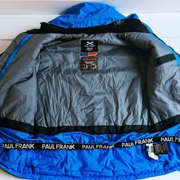 Paul Frank Boys Scurvy Winter Snowboarding Jacket With Snowguard Size Large - Picture 4 of 16